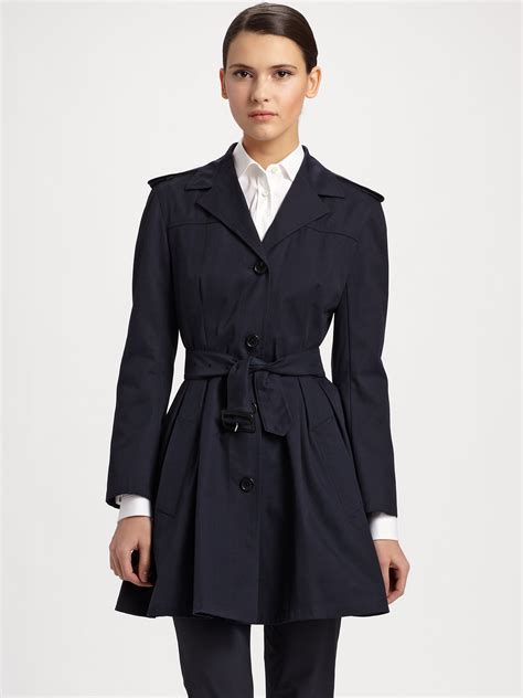 prada trench coat|prada rain coats women's.